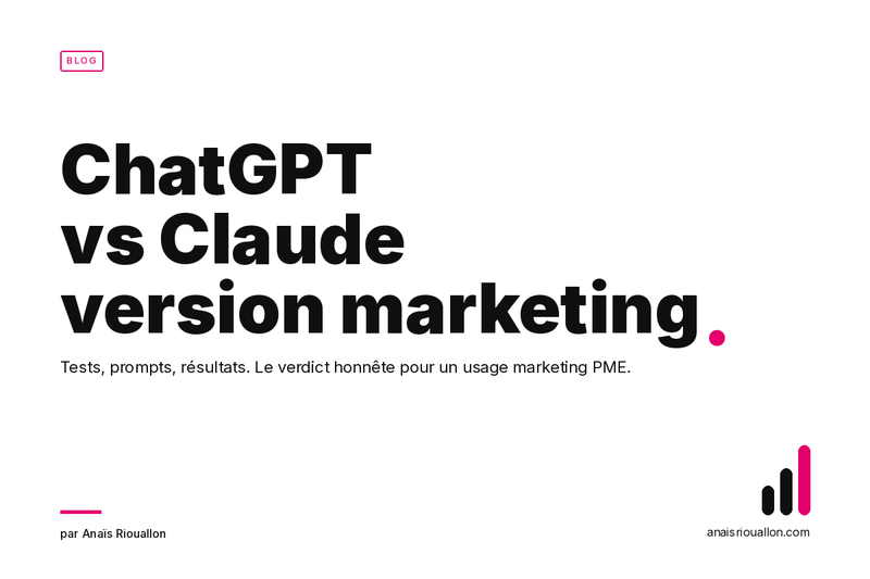 ChatGPT vs Claude : mon comparatif honnête version marketing en 2026