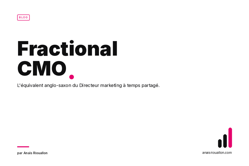 Fractional CMO : l'expertise marketing stratégique pour accélérer votre croissance