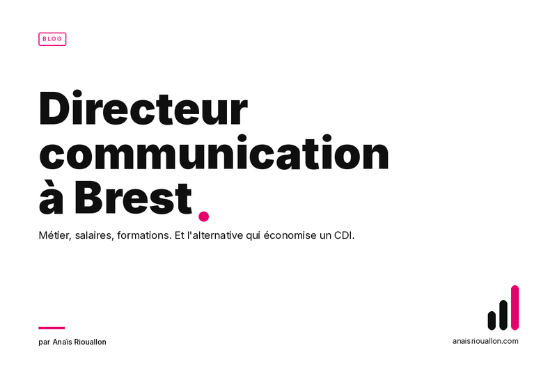 Directeur communication Brest : métier, salaires, formations et alternatives 2026